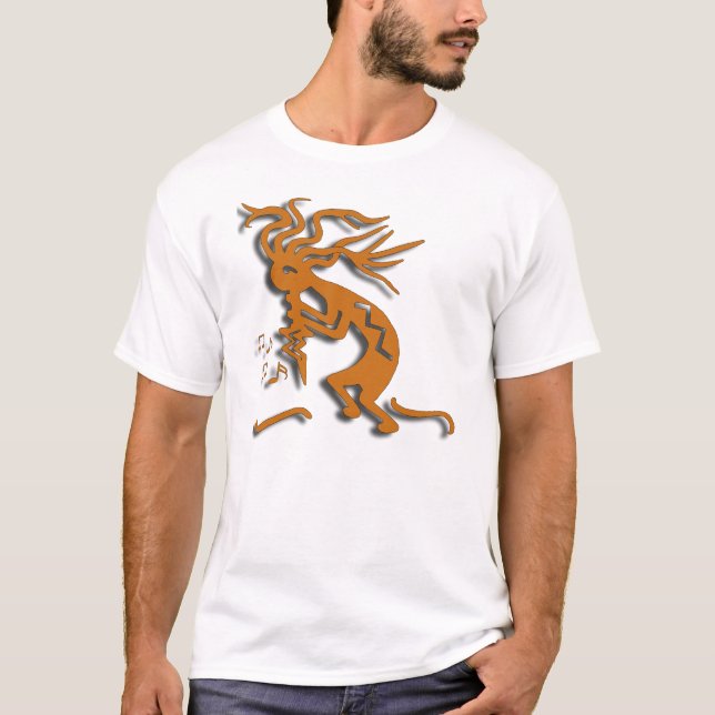 Camiseta Músico de Kokopelli (Anverso)