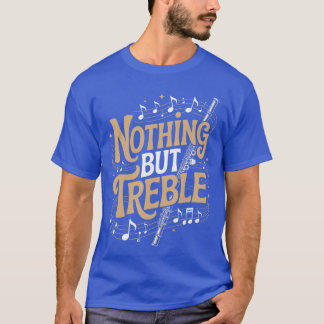 Camiseta Músico de la banda de marcha Nothingreble Flautist