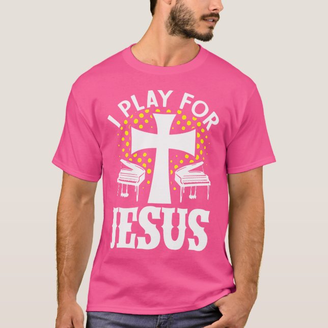 Camiseta Músico de la Orquesta Toco Para Jesús (Anverso)