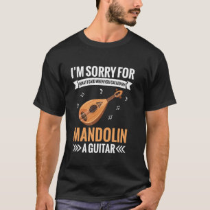 Camiseta Músico de Mandolina Música Bluegrass Músico de Cou