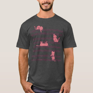 Camiseta Músico de música de gatos y hojas