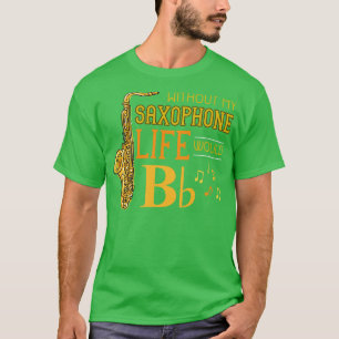 Camiseta Músico de música jazz saxofón