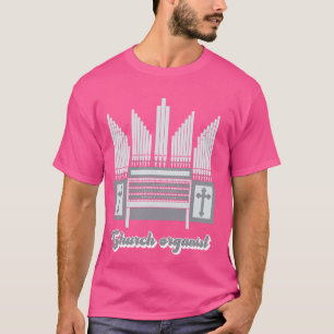 Camiseta Músico de órgano orgánico de la Iglesia 1