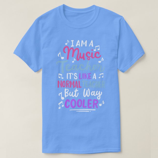 Camiseta Músico de profesores de música 2 (Diseño del anverso)