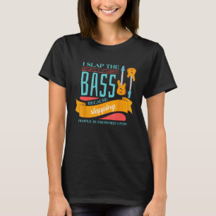 Camiseta Músico de rock bajista - Guitarrista bajo