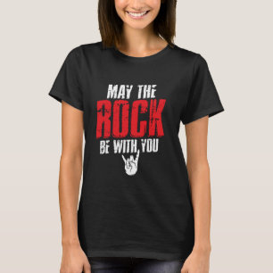 Camiseta Músico de rock y banda de rock musical Hard Roc