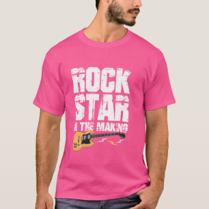 Camiseta Músico de rock y banda de rock musical Hard Roc