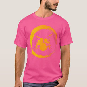 Camiseta Músico de tambores de instrumentos musicales