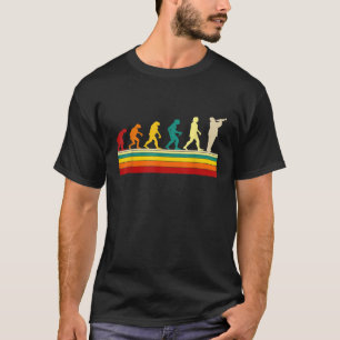 Camiseta Músico de Trompeta Evolución de la Trompeta Música