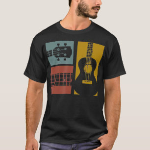 Camiseta Músico de Uke, guitarra ucraniana vintage