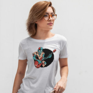 Camiseta Músico del jugador zombie bass