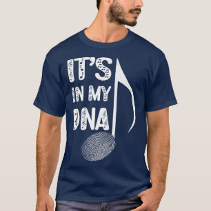 Camiseta Músico en mi hoja de bandas de la orquesta de hobb