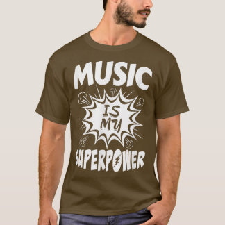 Camiseta Músico Entusiasta de la música