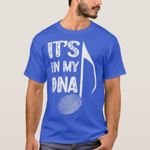 Camiseta Músico Está En Mi Adn Hobby Orquesta Banda Hoja