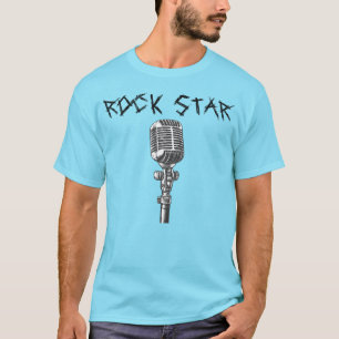 Camiseta Músico Estrella de Rock