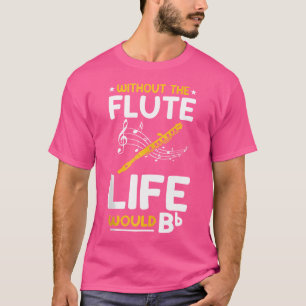 Camiseta Músico flautista de camisas flacas regalo instrume