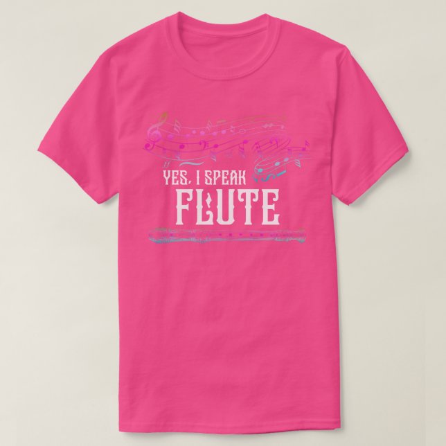 Camiseta Músico Flute Flutist (Diseño del anverso)