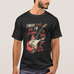 Camiseta Músico genial guitarrista divertido guitarra eléct