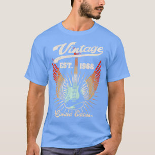 Camiseta Músico Guitar Lover de la edición limitada de Vint