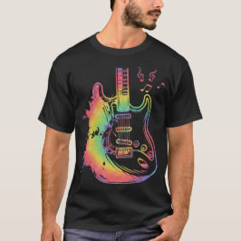 Camiseta Músico Guitariano de Música Bass Guitar Player Roc