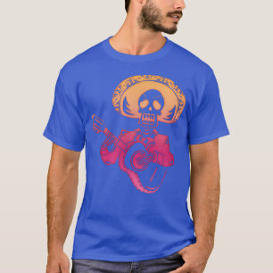 Camiseta Músico Guitarista Bass Instrumento de Cadenas