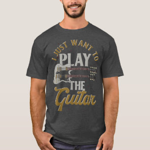 Camiseta Músico Guitarista de guitarra musical Funny Guita