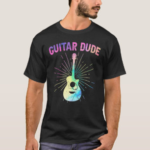 Camiseta Músico Guitarra Tío Artista Guitarra Eléctrica Ab