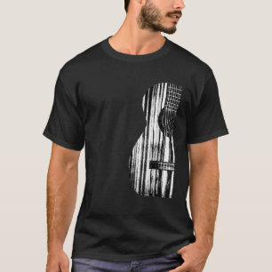 Camiseta Músico guitarrista de guitarra acústica