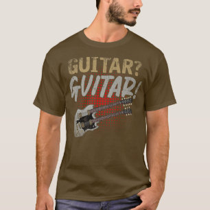 Camiseta Músico guitarrista de rock rock rock y música de g