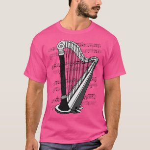 Camiseta Músico Harp Player Harpist String
