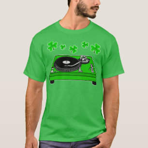 Camiseta Músico irlandés de St Patricks Day DJ