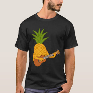 Camiseta Músico irónico de piña y ucraniano