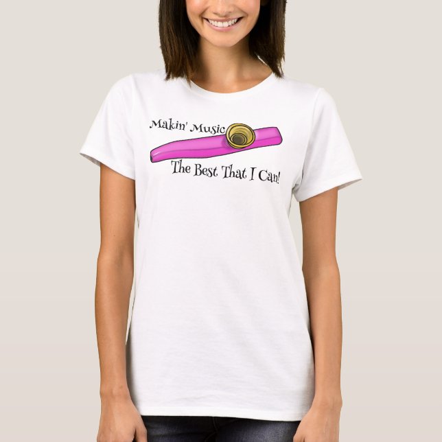 Camiseta Músico Kazoo (Anverso)