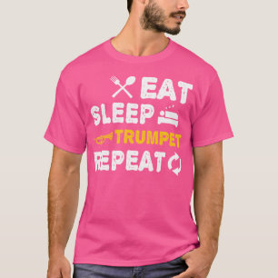 Camiseta Músico marcha banda Trumpeter gracioso Trumpet Pla