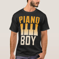 Músico pianista de Piano Boy Instrumental