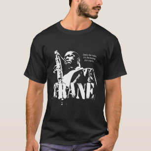Camiseta Músico saxofonista de jazz de color de 1 color