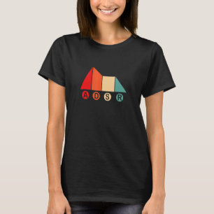 Camiseta Músico sintetizador ADSR, productor musical