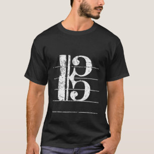 Camiseta Músico Tenor Clef