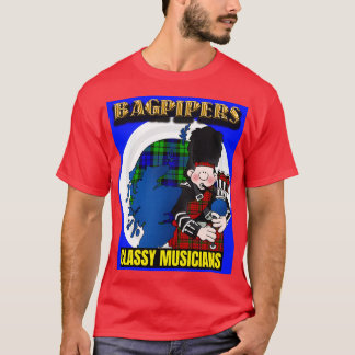 Camiseta Músicos de clase Bagpipers 8