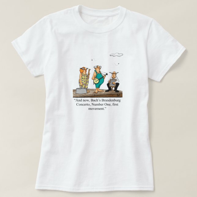 Camiseta Músicos de concierto divertidos Tee Shirt (Diseño del anverso)