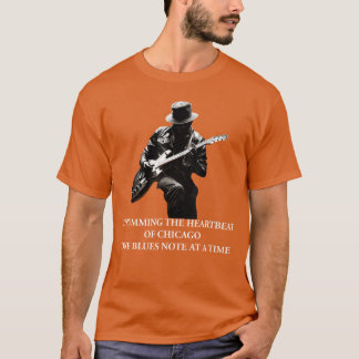 Camiseta Músicos de Guitarra Blues Música Blues vintage ret