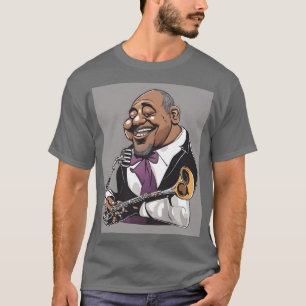 Camiseta músicos de jazz