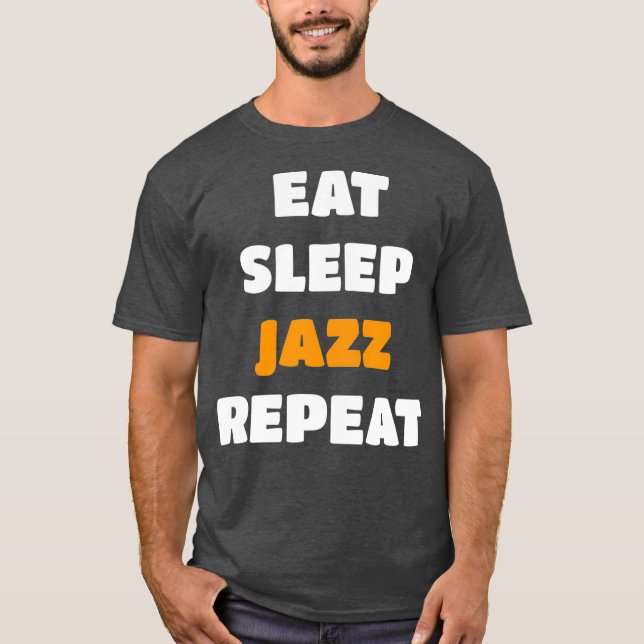 Camiseta Músicos de jazz y amantes de la música jazz (Anverso)
