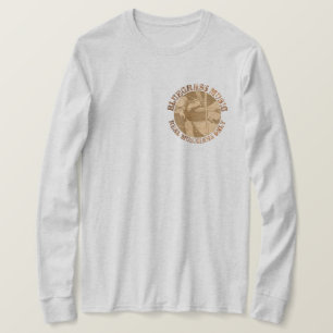 Camiseta Músicos de verdad de música azul solamente jugad