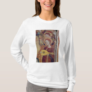 Camiseta Músicos del ángel de la pintura de la Virgen y d