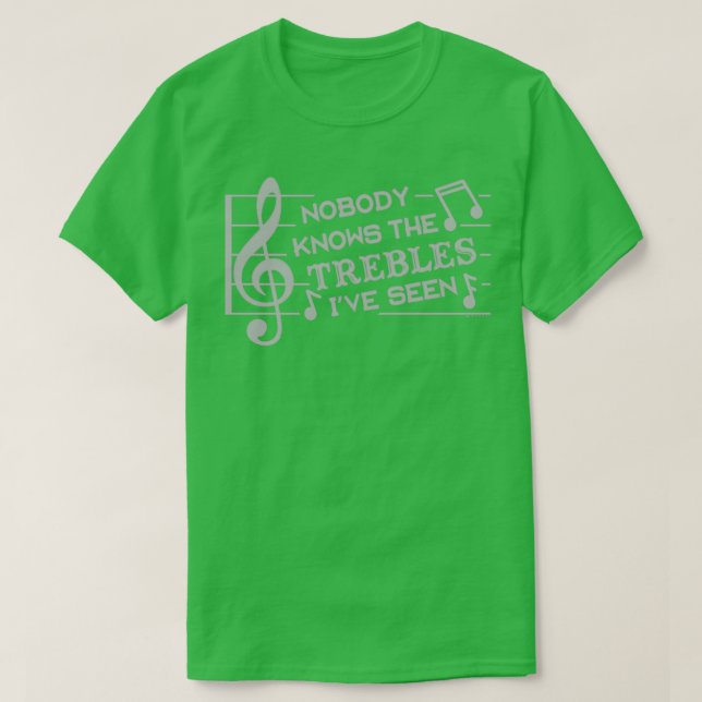 Camiseta Músicos divertidos engañan a profesores de música  (Diseño del anverso)