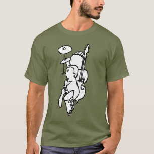 Camiseta músicos e instrumentos musicales