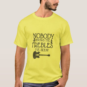Camiseta Músicos graciosos tratan a Chiste Pun Maestros d