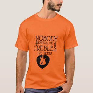 Camiseta Músicos graciosos tratan a Chiste Pun Maestros d