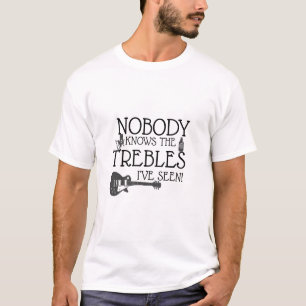 Camiseta Músicos graciosos tratan a Chiste Pun Maestros d